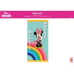   Disney Minnie Maus Kinder-Strandhandtuch - 100% Baumwolle - 70x140 cm - Grün