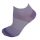 Damen Gestreifte Sneakersocken - Baumwoll Sneakersocken - 39-42 - hellrosa - Evidence