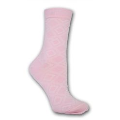   Damensocken - Baumwoll-Sneakersocken - 39-42 - rosa kariert - Evidence