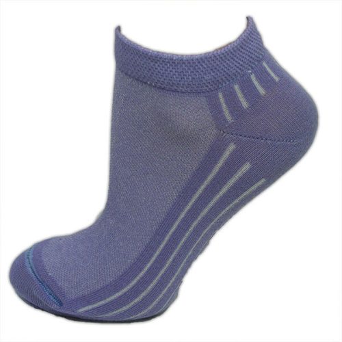Damen Cool Sport Sneakersocken - Baumwoll atmungsaktive Sneakersocken - 39-42 - helllila - Evidence