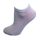 Damen Gestreifte Sneakersocken - Baumwoll Sneakersocken - 35-38 - helllila - Evidence