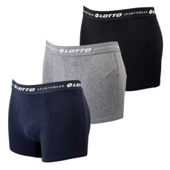 Lotto Herren Baumwollboxershorts - hellgrau - L