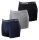 Lotto Herren Baumwollboxershorts - hellgrau - XXL