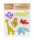 FENSTERBILD AFRIKANISCHE TIERE 20*25