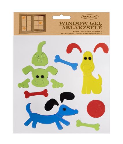FENSTERGEL HUNDE 20*25
