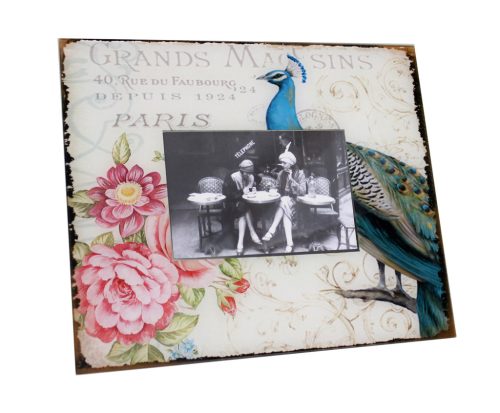 BILD PFAU+ROSE 30*25
