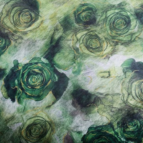 VETEX GRÜNE ROSEN 51CM*9M