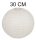 PAPIERLAMPENSCHIRM KUGEL CREME 30