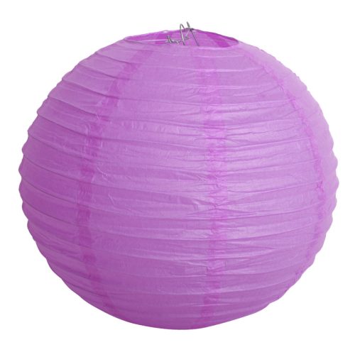PAPIERLAMPENSCHIRM KUGEL HELLILA 40
