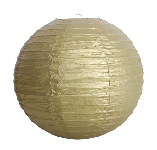 PAPIERLAMPENSCHIRM KUGEL GOLD 30