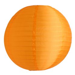 PAPIERLAMPENSCHIRM KUGEL ORANGE 30
