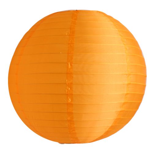 PAPIERLAMPENSCHIRM KUGEL ORANGE 30
