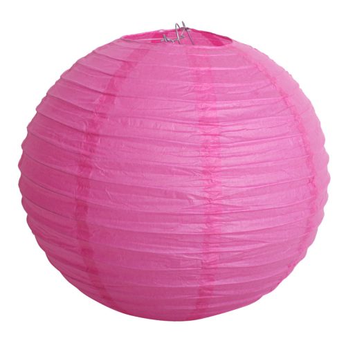 PAPIERLAMPENSCHIRM KUGEL HELLROSA 30
