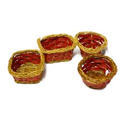 KORB RUND ROT 8S 7CM