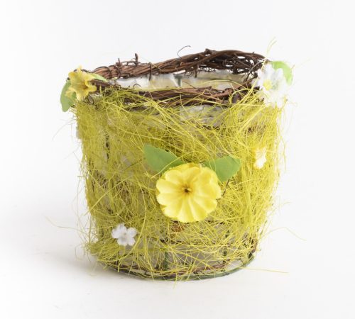 SISAL BLUMENKÜBEL/BLUMIG GRÜN 12