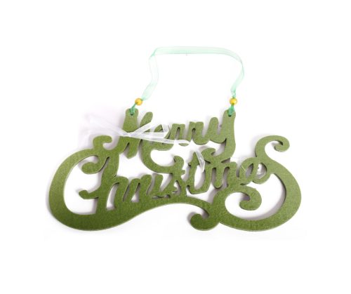 FILZ AM KREIS M.CHRISTMAS GRÜN 30