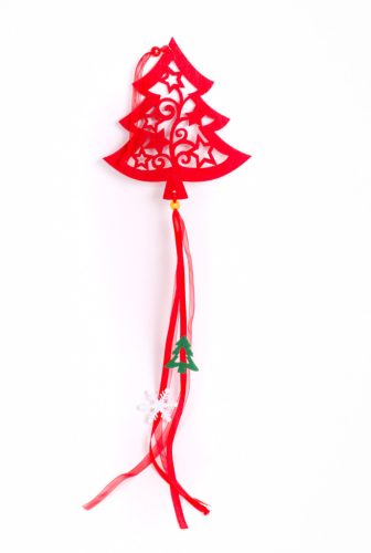 FILZWEIHNACHTSBAUM GRÜN+GOLD14*65
