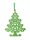 FILZWEIHNACHTSBAUM GRÜN CIRÁD16*30