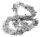 BLATT GIRLANDE/SILBER 270CM