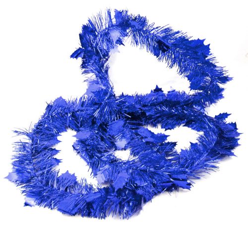 BLATT GIRLANDE/BLAU 270CM
