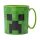 MIKROWELLENBECHER 390 ML MINECRAFT CREEPER GRÜN