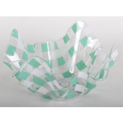 MŰA.PLATE RIM.GRN/WHI18