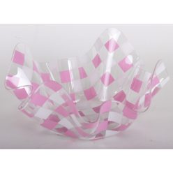 MŰA.PLATE RIM.PINK/WHI18