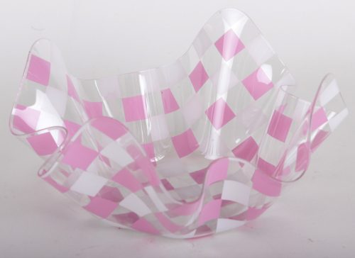 MŰA.PLATE RIM.PINK/WHI18