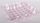 ARTIFICIAL TRAY 4SQUARE PINK/WHITE 23