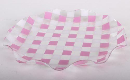 KERAMIKSCHALE ROSA/WEISS21