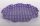 MŰA.PLATE RIM.PURPLE DOTTY 21