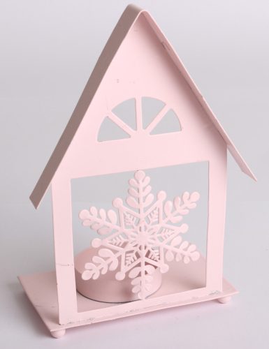 METALL MT.HAUS+SCHNEEFLOCKE PINK 18,5