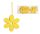 DEK.HOLZ BLUME+ENGEL*15 GELB 12