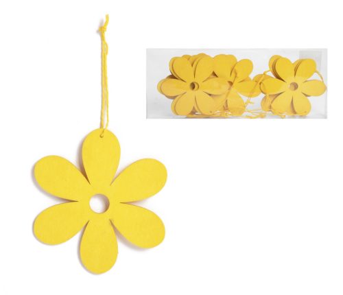 DEK.HOLZ BLUME+ENGEL*15 GELB 12