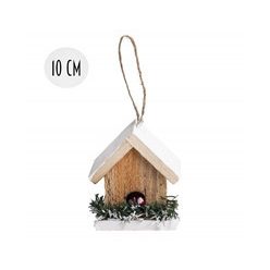 BAUM KLEINES HAUS NATUR/WEIß 10