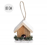 BAUM KLEINES HAUS NATUR/WEIß 10