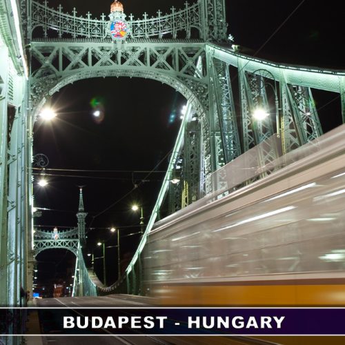 HM.SOUV.BP ERZSÉBET BRÜCKE 6*6