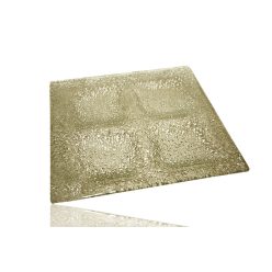 MT*4 4ECKIG GERIFFELT/GOLD 20