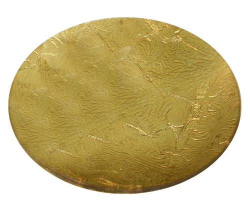 SCHÜSSEL RUNDE GESCHMIEDETE GOLD 20C