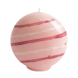 GY.DEKORATION ROSA STREIFEN.