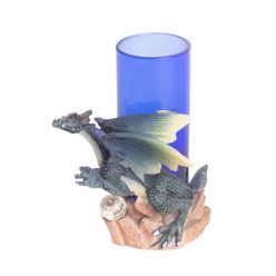 P.DRACHE+GLAS VASE 4S 10CM