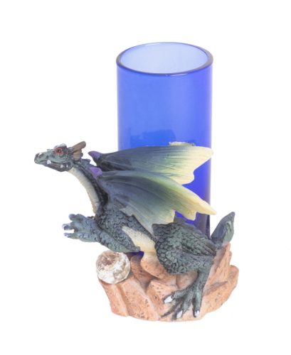 P.DRACHE+GLAS VASE 4S 10CM