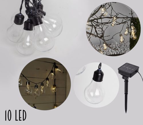 KÜLT.SOLAR BIRNE+10LED 4,7M