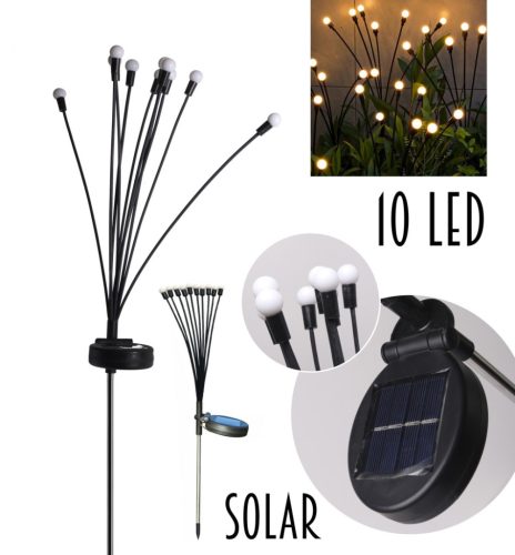 GARTEN SOLAR KÜRBIS 10LED HF