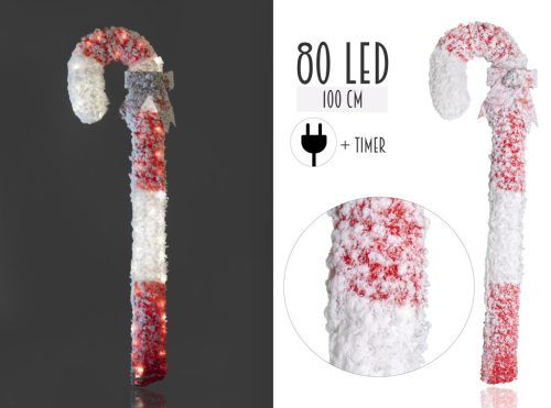 VIL.SÉTAPÁLCA+80LED SCHNEE/P100