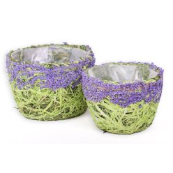 RAFFIA KORB*2 KREIS LEV. 19