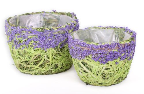 RAFFIA KORB*2 KREIS LEV. 19