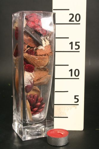 GLAS UND KERZE 770G