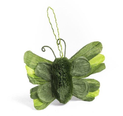 PAPIER SCHMETTERLING AK.GRÜN/VGRÜN15