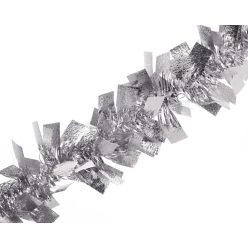 BOA BREITE BLATT SILBER12CM*2M